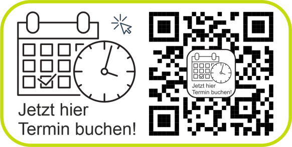 Jetzt hier Termin buchen! - Wichtig: Achten Sie auf den korrekten Termin-Typ!
